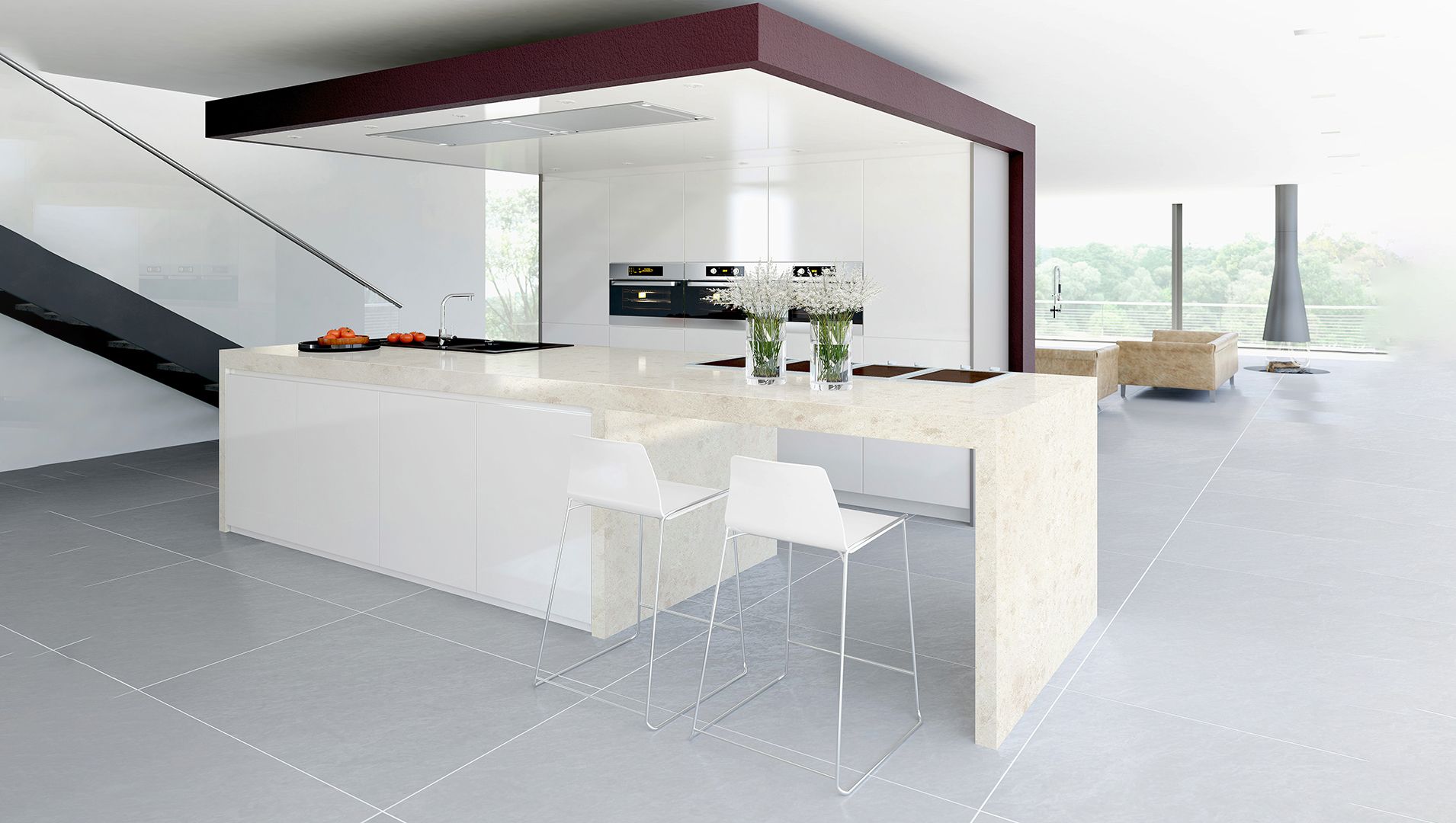 ZL1121 SKY WHITE 摩卡仙蹤效果圖